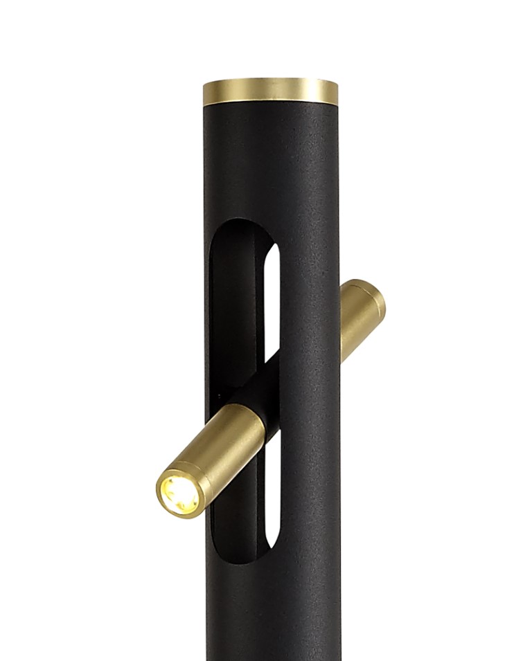 Shop by Brand After Dark Own Brand Avery Avery Floor Lamp 6 x 2W LED 3000K 1680lm Sand Black Gold 3yrs Warranty