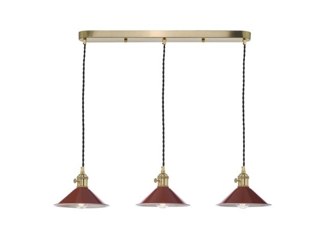 Brass suspension light deals